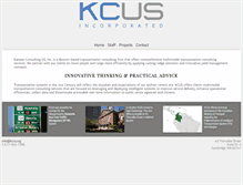 Tablet Screenshot of kcus.org